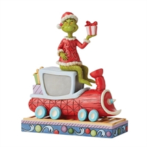 Grinch on train H:20 cm.